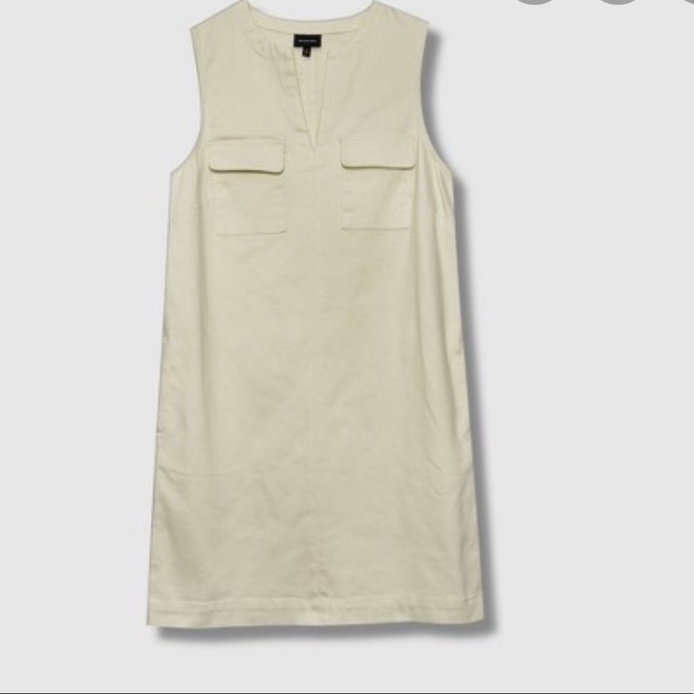 5/$25 WHOWHATWEAR khaki utility dress